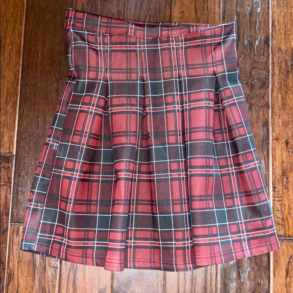 Plaid Skirt
